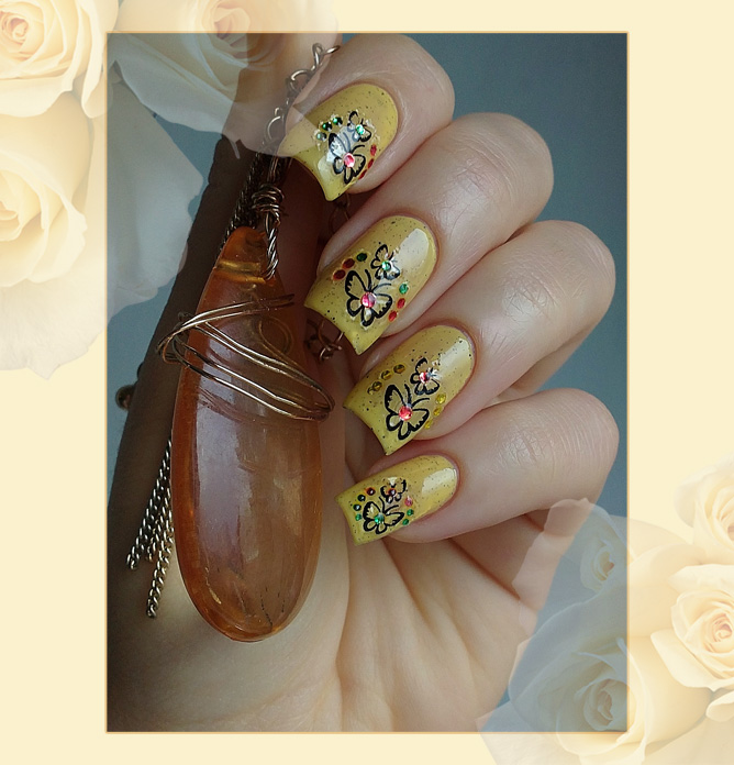 Многоцветный маникюр