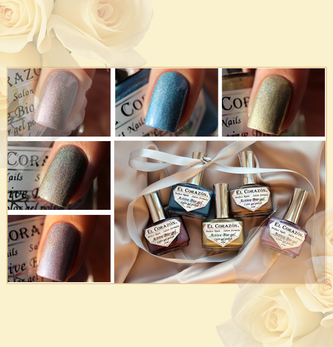 EL Corazon Active Bio-gel Color gel polish  №423/36-№423/40