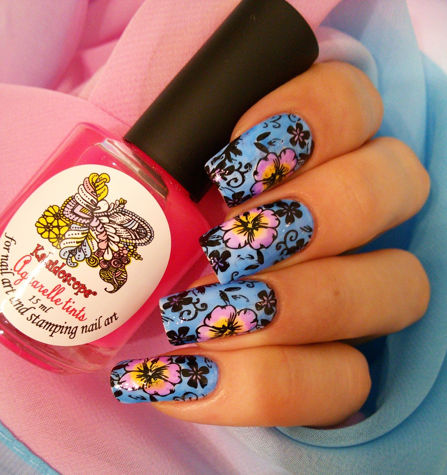 Kaleidoscope Aquarelle tints, тинты для ногтей