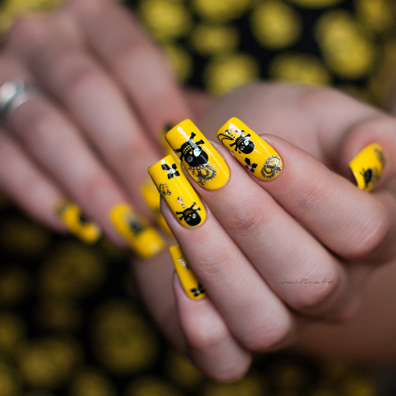 наклейки для маникюра, наклейки на ногти, наклейки для ногтей EL Corazon