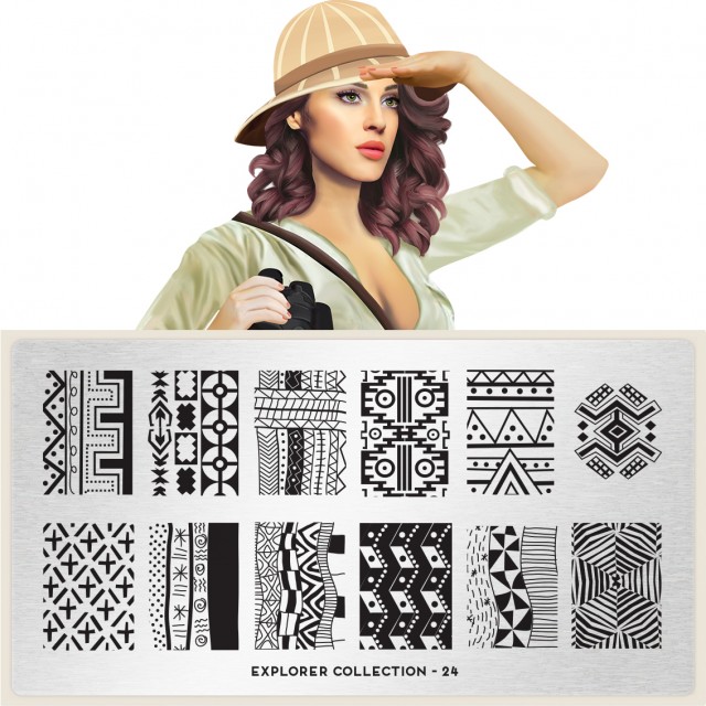 пластины для стемпинга Explorer
