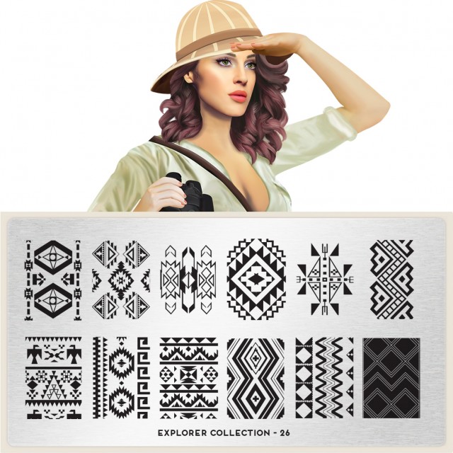 пластины для стемпинга Explorer