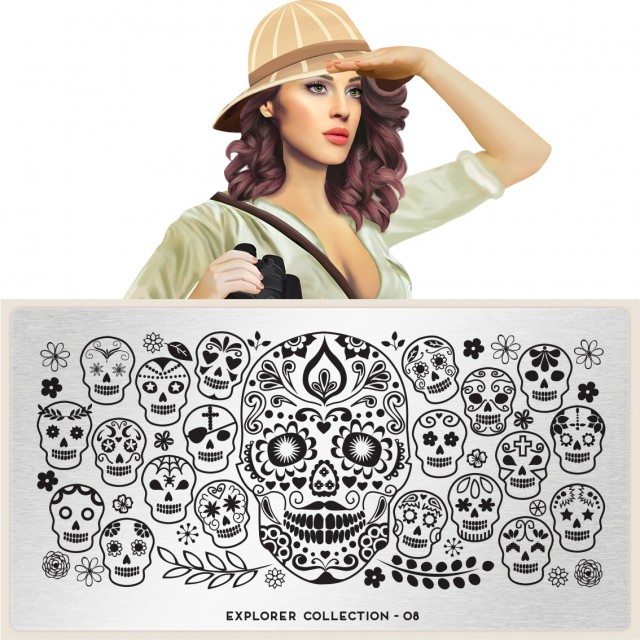 пластины для стемпинга Explorer