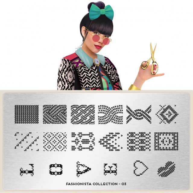 пластины для стемпинга Fashionista
