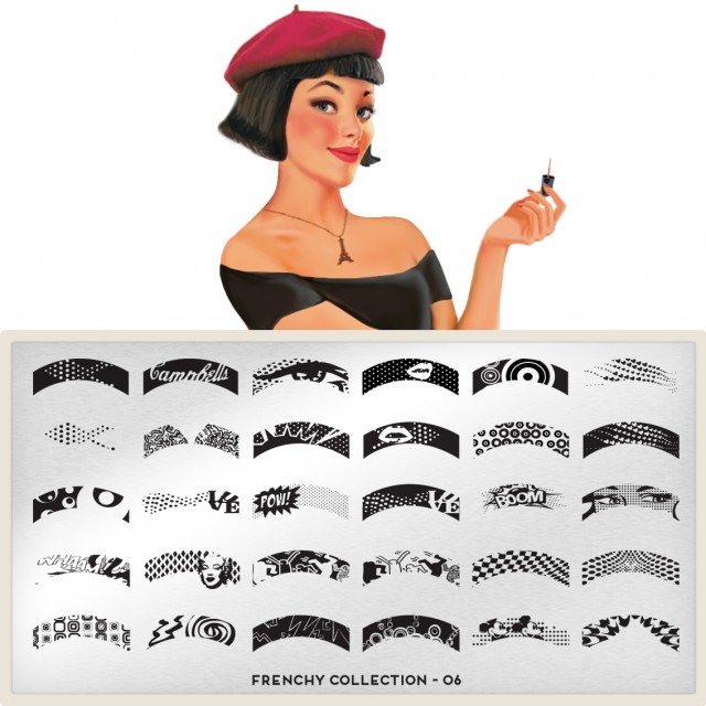 пластины для стемпинга Frenchy