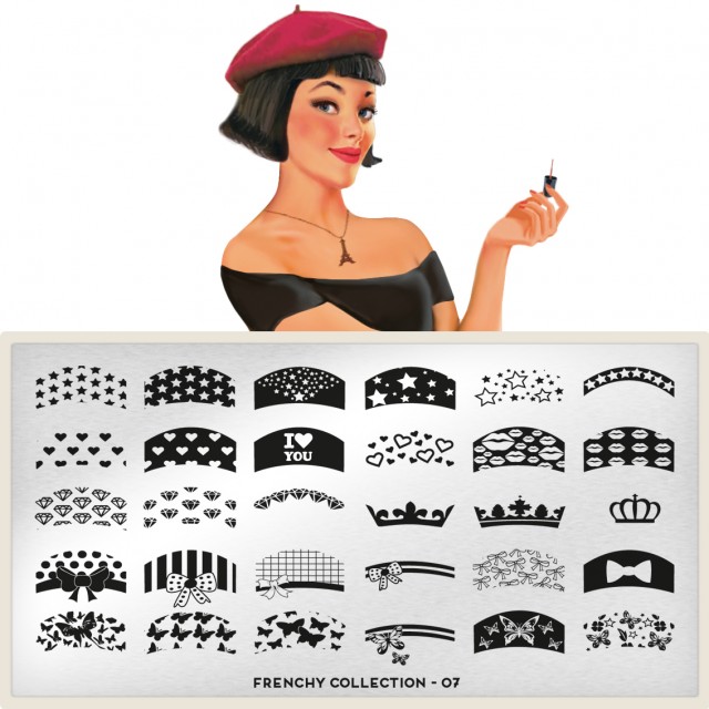 пластины для стемпинга Frenchy