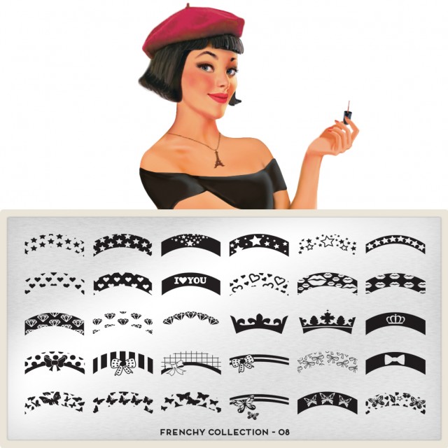 пластины для стемпинга Frenchy