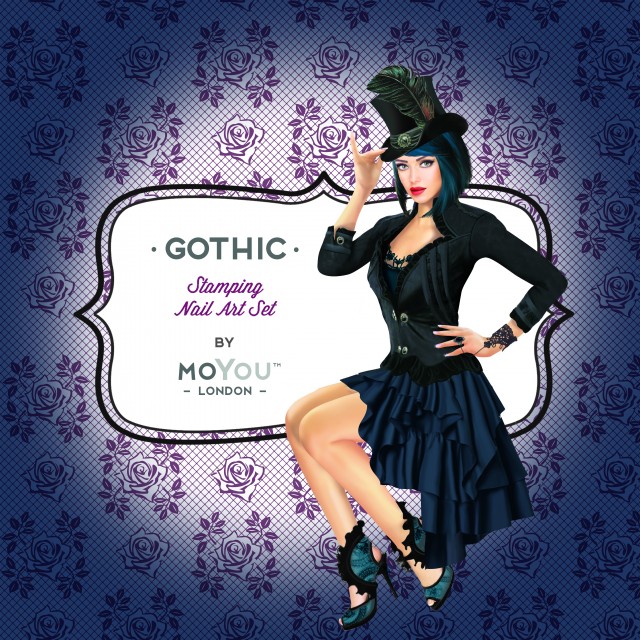 пластины для стемпинга MoYou-London Gothic