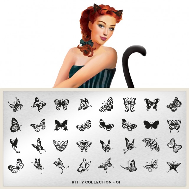 пластины для стемпинга Kitty