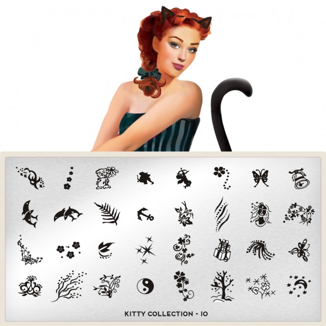 пластины для стемпинга Kitty