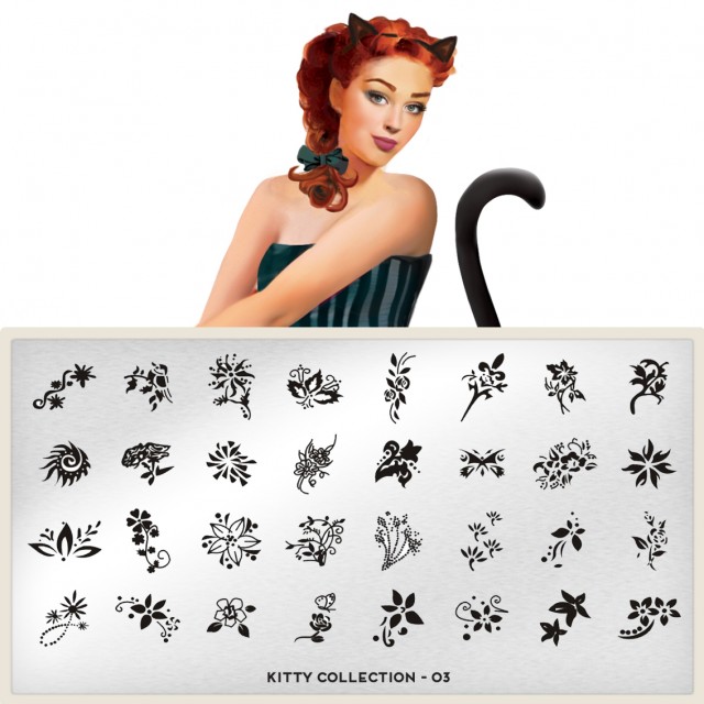 пластины для стемпинга Kitty
