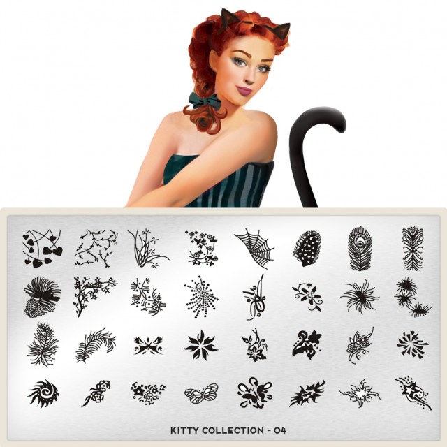 пластины для стемпинга Kitty