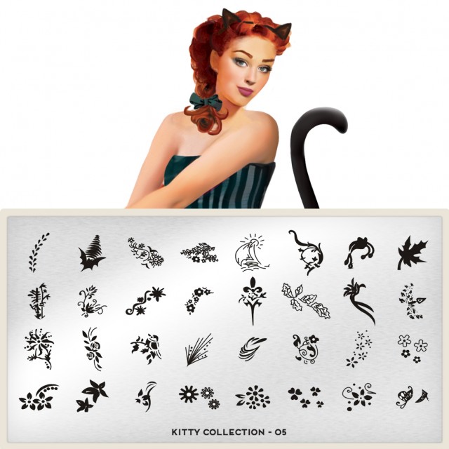 пластины для стемпинга Kitty