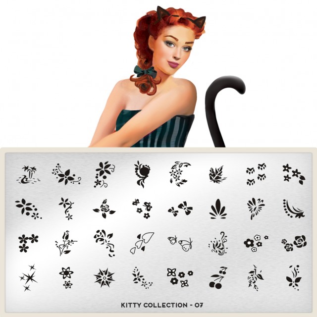 пластины для стемпинга Kitty
