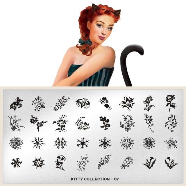 пластины для стемпинга Kitty
