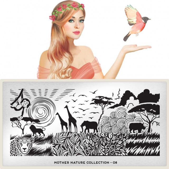 пластины для стемпинга Mother Nature