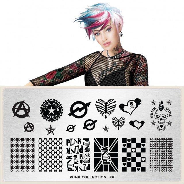 пластины для стемпинга Punk