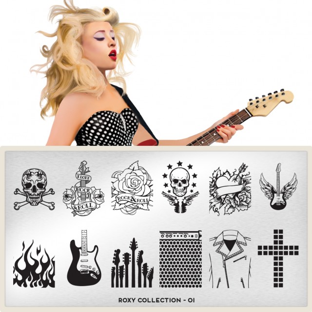 пластины для стемпинга Rockstar