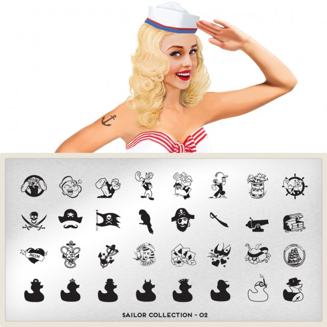 пластины для стемпинга Sailor