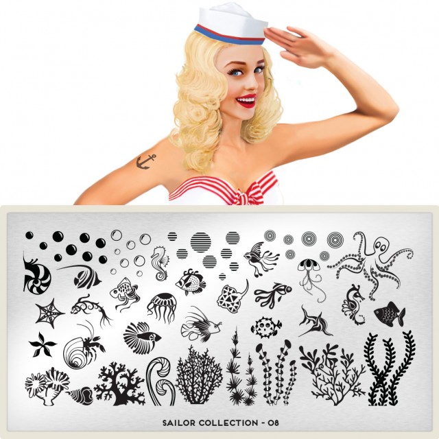 пластины для стемпинга Sailor