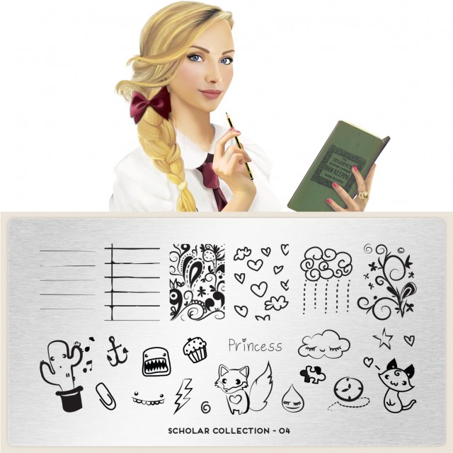 пластины для стемпинга Scholar