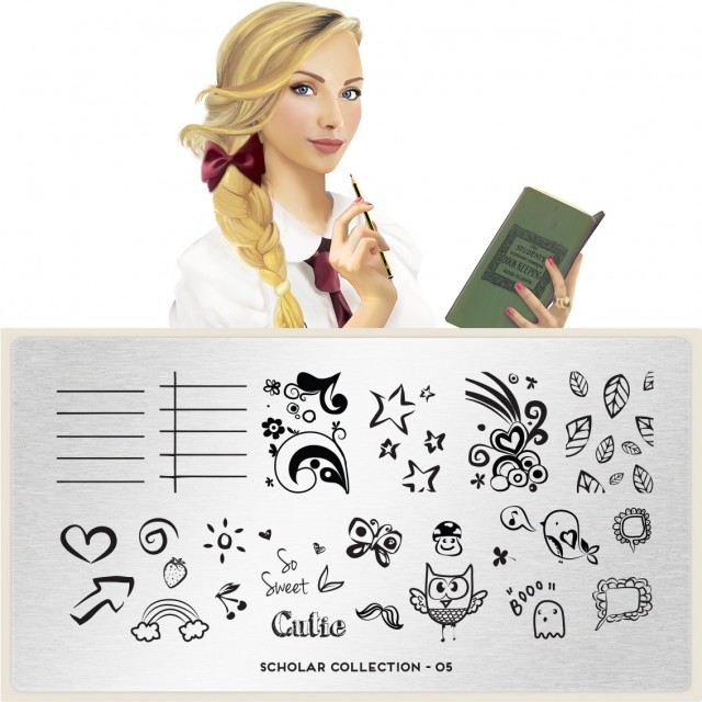 пластины для стемпинга Scholar