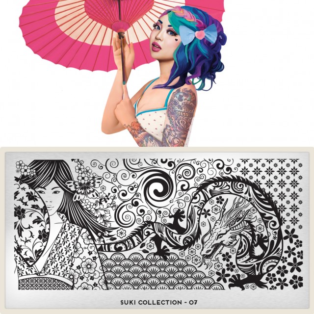 пластины для стемпинга Suki