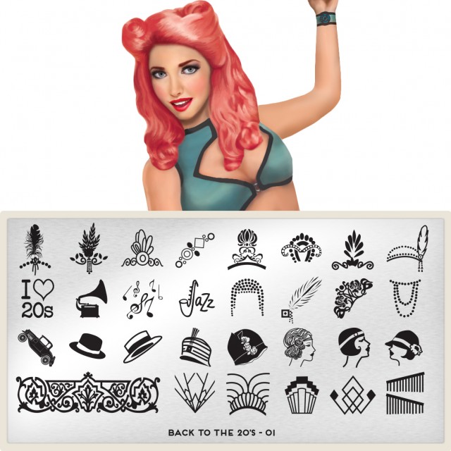 пластины для стемпинга Time Traveller