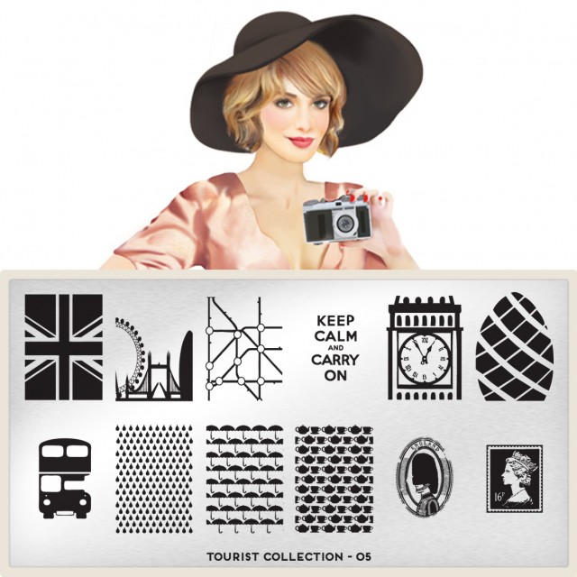 пластины для стемпинга Tourist