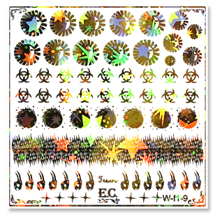 водные наклейки на ногти, водные наклейки на ногти купить