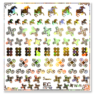 водная наклейка на ногти, наклейки на ногти купить Украина, наклейки на ногти купить Киев