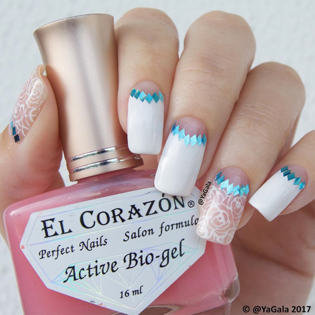 глиттер на ногтях, как наносить глиттер на ногти