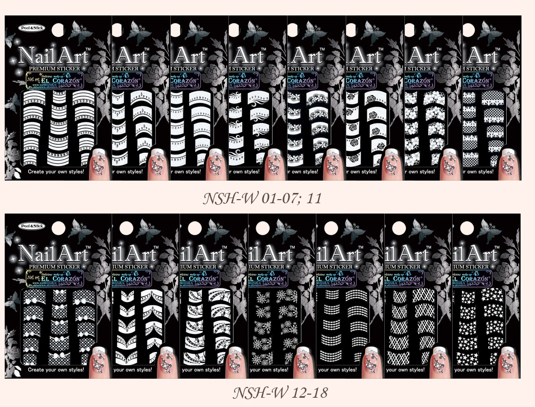 наклейки на ногти