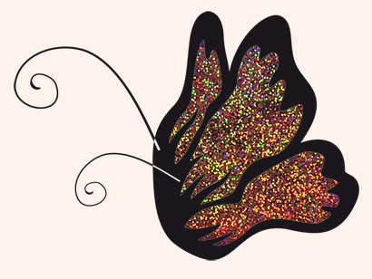 EL Corazon глиттер для ногтей, Глиттер для ногтей, Glitter for Nails