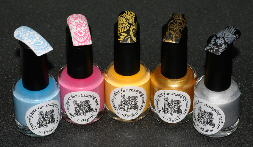 лаки для стемпинга, лак для стемпинга купить, стемпінг