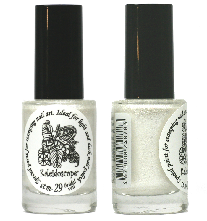 EL Corazon - Kaleidoscope Special paint for stamping nail art №Stm-29 bridal Veil