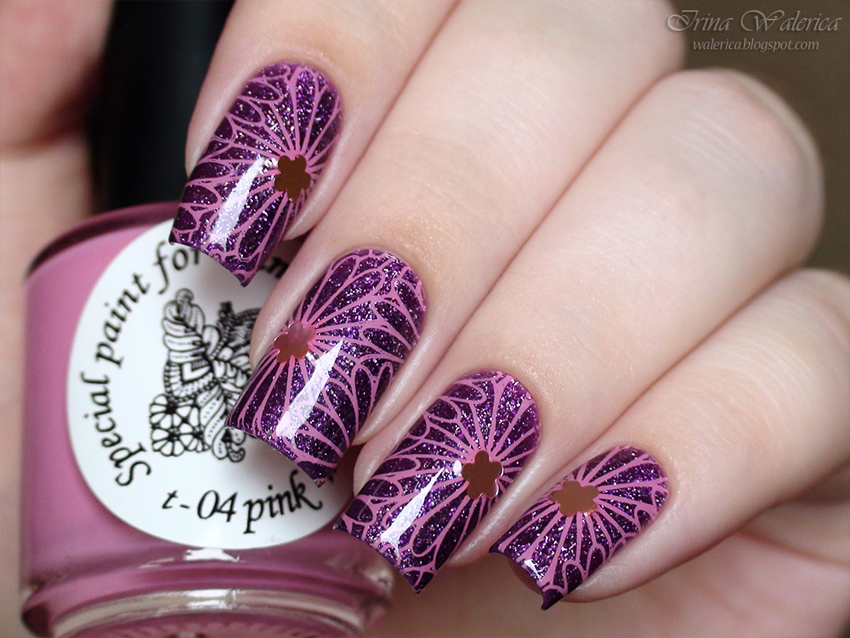 стемпинг для ногтей, лаки для стемпинга, стемпинг на ногтях