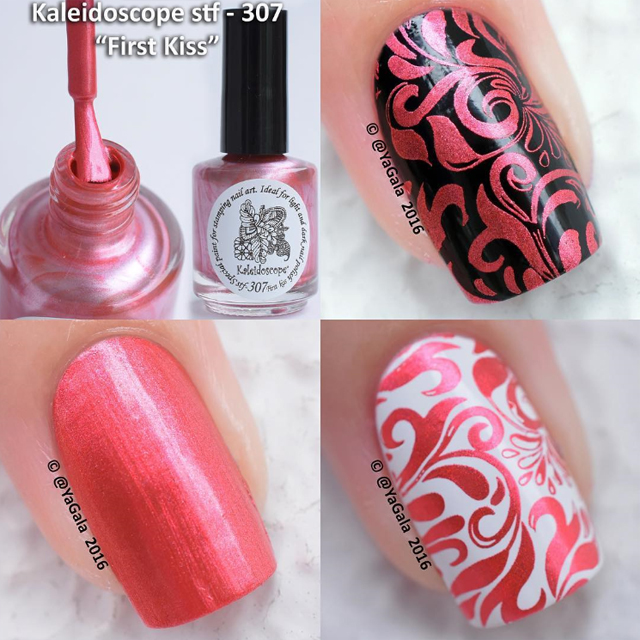 EL Corazon Kaleidoscope Special paint for stamping nail art Stf-307 First kiss
