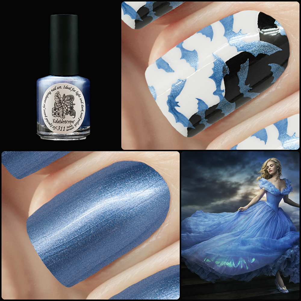 EL Corazon Kaleidoscope Special paint for stamping nail art Stf-311 Melody mermaids