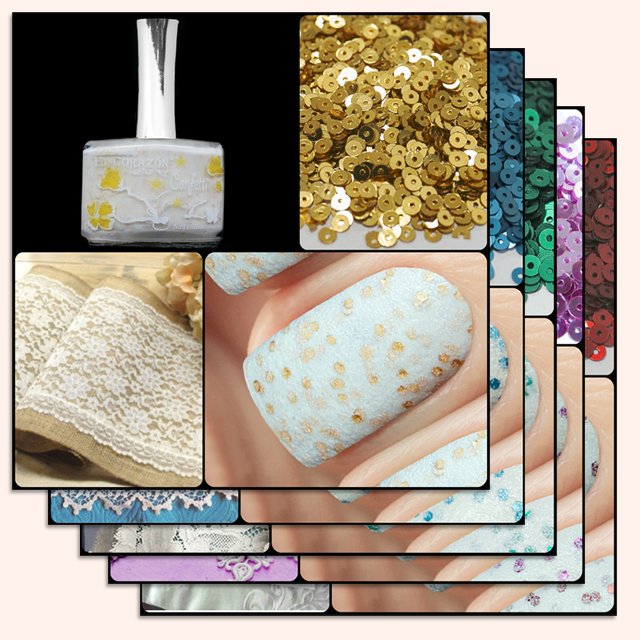 EL Corazon Confetti лак для ногтей 501c-505c