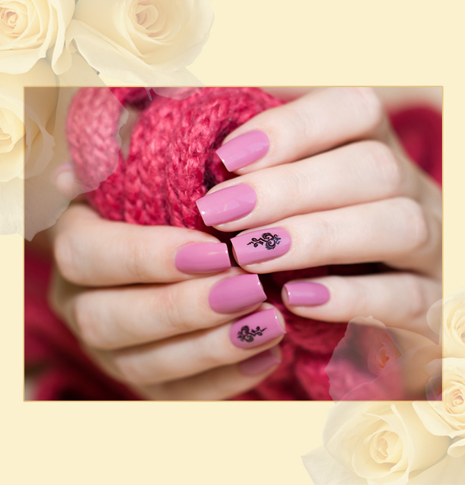 манікюр в домашніх умовах на короткі нігті 