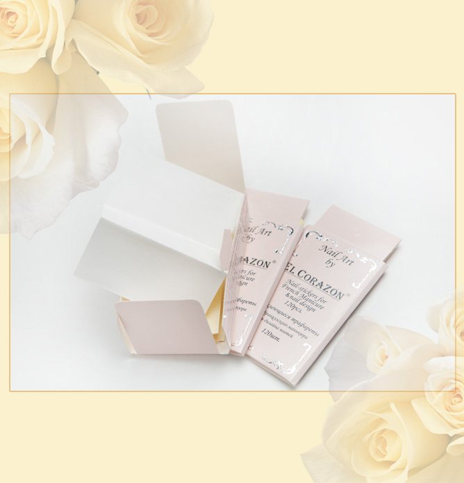 Один наборчик включает в себя 120 штук трафаретов.