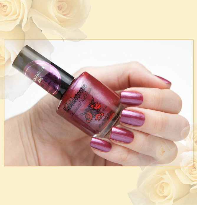 Зеркальный лак для ногтей Kaleidoscope №f-05