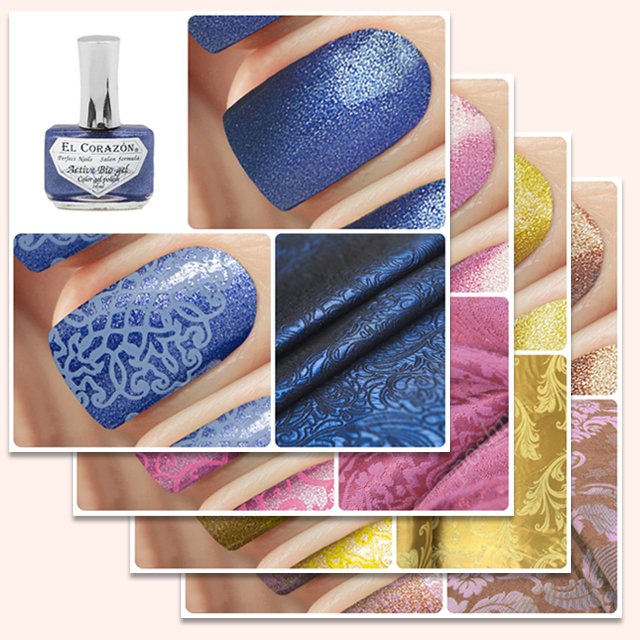 стемпинг на ногтях