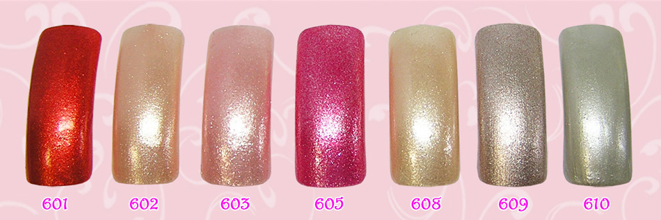 EL Corazon лак для ногтей Shine of Jewels  601,602,603,605,608,609,610