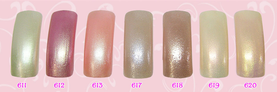 EL Corazon лак для ногтей Shine of Jewels 611,612,613,617,618,619,620