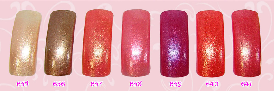 EL Corazon лак для ногтей Shine of Jewels 635,636,637,638,639,640,641