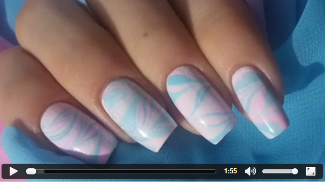 стемпинг с использованием Cuticle Defender